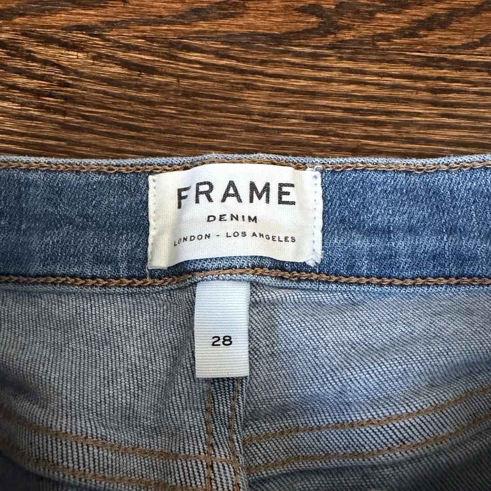FRAME  Blue Women's Jeans - Picture 2 of 3